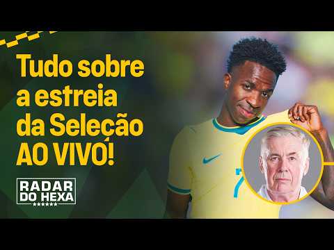 AO VIVO: RUMO AO HEXA! TUDO SOBRE O PRÉ-JOGO DE BRASIL X MARROCOS NA COPA DO MUNDO!