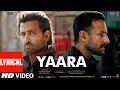Yaara Lyrical Vikram Vedha Hrithik Roshan Saif Ali Khan SAM C S Manoj Muntashir Armaan Malik