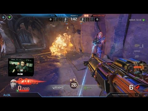 Av3k vs. COOLLERZ (1/2 play-off, DreamHack Winter 2018) – Quake Champions