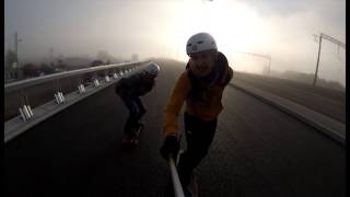 preview picture of video 'Ülemiste Longboarding'