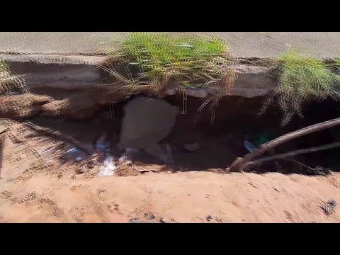 Buracos e asfalto cedendo preocupam moradores do Jardim Novo 2