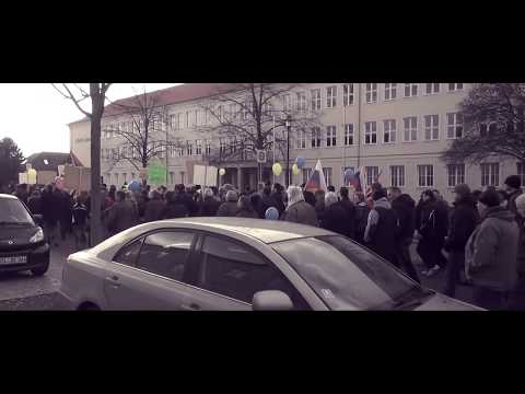 Zukunft Heimat   Demo in Lübbenau am 19 03 2016