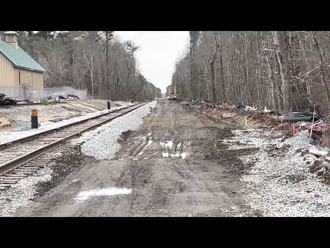 Railroad Restoration: New Bedford Double Track update 3/7/2022