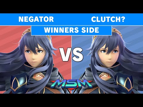 MSM 191 Negator (Lucina) vs Clutch? (Lucina) Winners Pools - Smash Ultimate