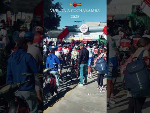 VUELTA A COCHABAMBA DE CICLISMO 2025 PARTIDA  ETAPA 1 PUNATA - AIQUILE DE PLAZA PRINCIPAL DE PUNATA