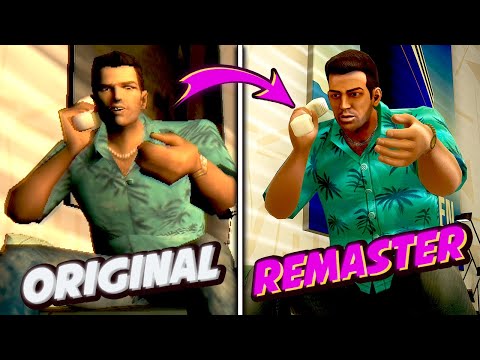 GTA Vice City | Original vs Remaster | Graphics Comparison
