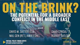 On the Brink? The Potential for a Broader Conflict in the Middle East