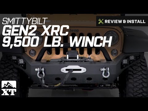 Jeep Wrangler Smittybilt Gen2 XRC 9,500 lb. Winch Review & Install