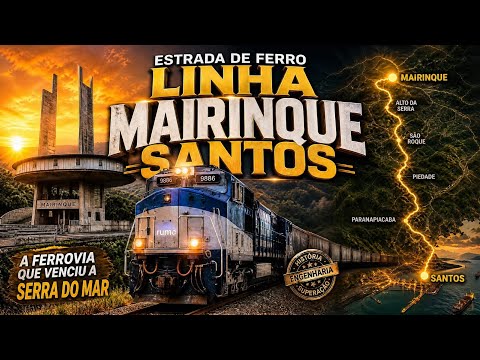 Estrada De Ferro Linha Mairinque Santos 