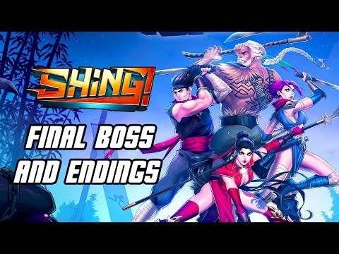 SHING! - Final Boss, All ENDINGS, & Credits (PS4 PRO)