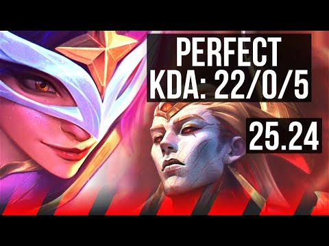 QUINN vs ZAAHEN (TOP) | Perfect KDA: 22/0/5, Fleet Footwork | KR Grandmaster | 25.24