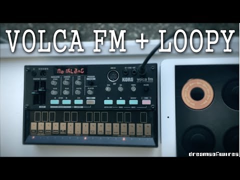 Korg Volca FM & Loopy HD (Looper app for iOS/iPad/iPhone)