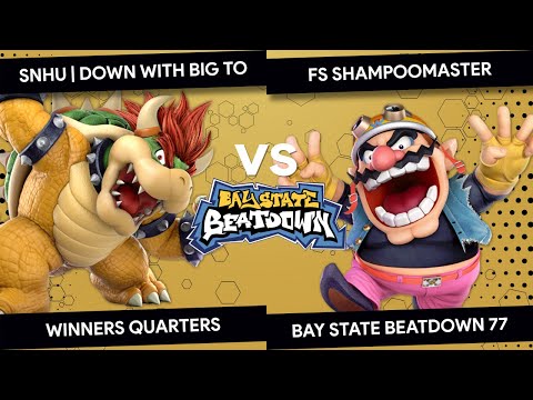 Bay State Beatdown 77 - Down With Big TO (Bowser) vs FS Shampoomaster (Wario) - Winners Quarters