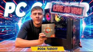 MONTANDO PC DO ZERO COM O BOTABOTA/TIRANDO DUVIDAS AO VIVO!
