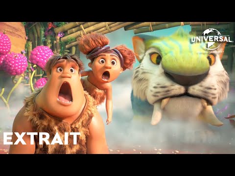 Les Croods 2 : Une Nouvelle Ère Extrait Grug montre le mur aux Croods VOST [Actuellement au cinéma]