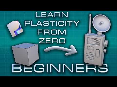 Learn Plasticity From ZERO! Beginners 3D Modeling Tutorial