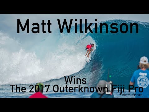 Matt Wilkinson Wins The 2017 Outerknown Fiji Pro