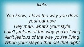 Lou Reed - Kicks Lyrics