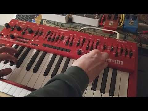 Behringer MS-101/MS-1 filter FM demo
