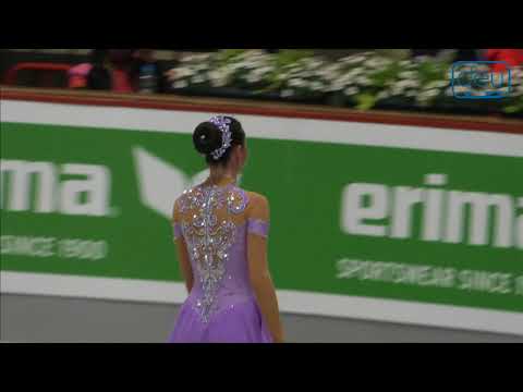 Anastasiia Olkhova. Oberstdorf 2018. Silver Ladies I FS. 1st place