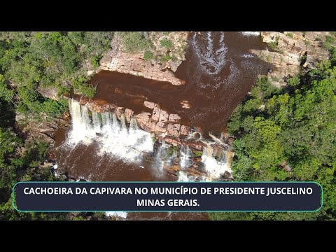 CACHOEIRA DA CAPIVARA NO MUNICÍPIO DE PRESIDENTE JUSCELINO MINAS GERAIS.