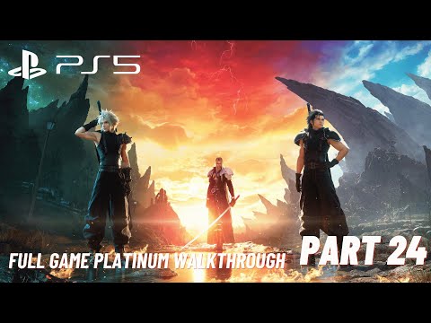 Final Fantasy VII Rebirth 100% Platinum Full Game Walkthrough (PS5, 4K) No Commentary - Part 24