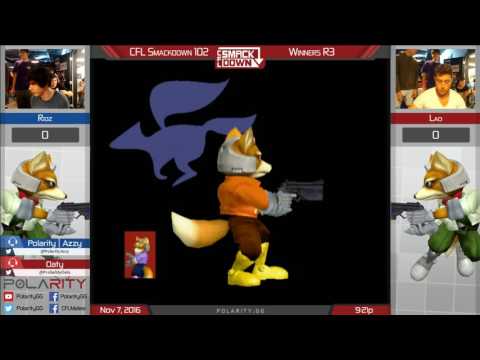 CFL Smackdown 102 Melee - Ridz (Fox) vs Lad (Red) - Winners R3
