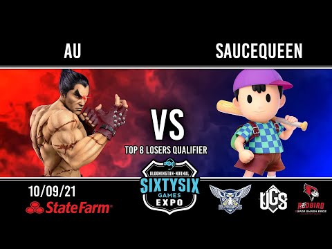 Sixtysix Games - Top 8 Losers Qualifier - au(Kazuya) Vs. SauceQueen(Ness)