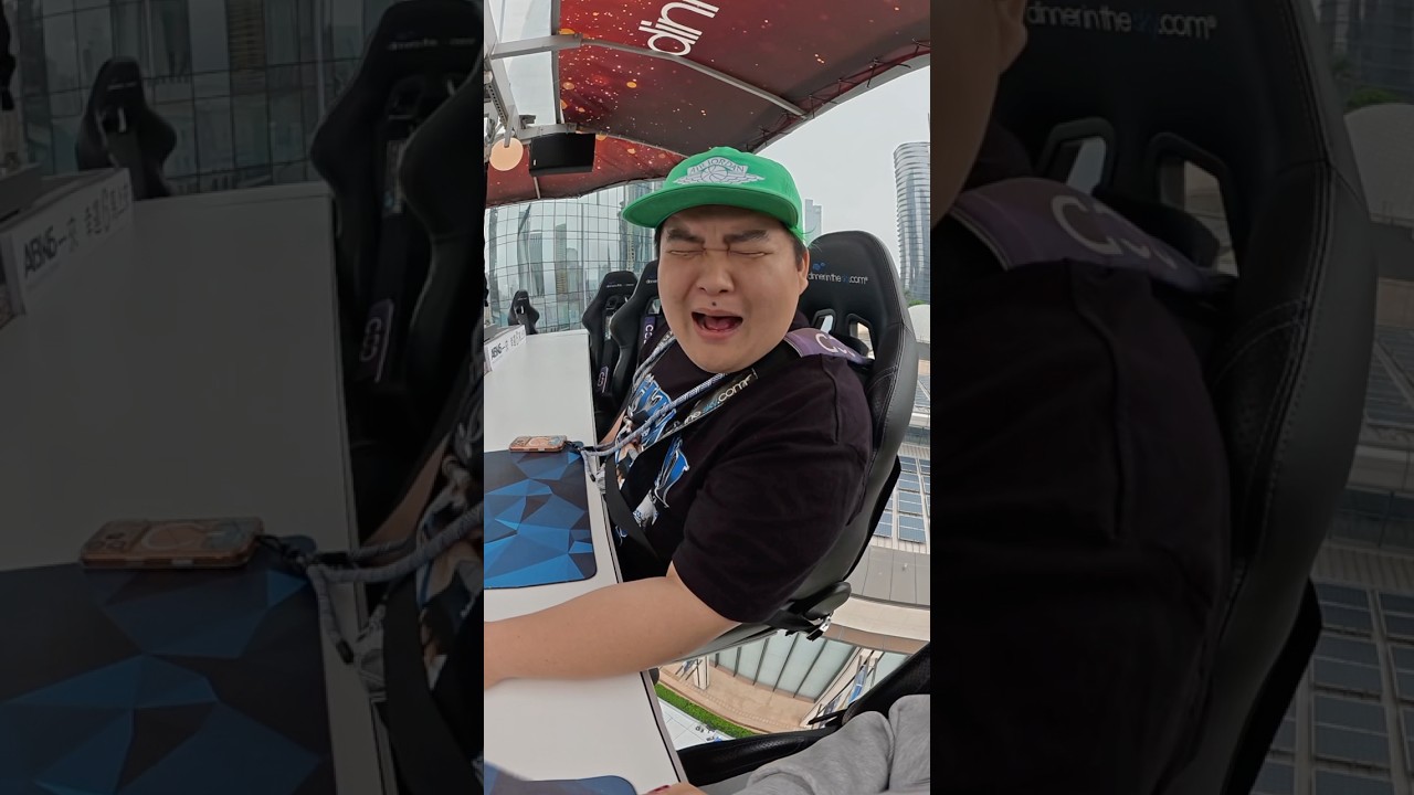 ビビりと空中レストランwwww#shorts