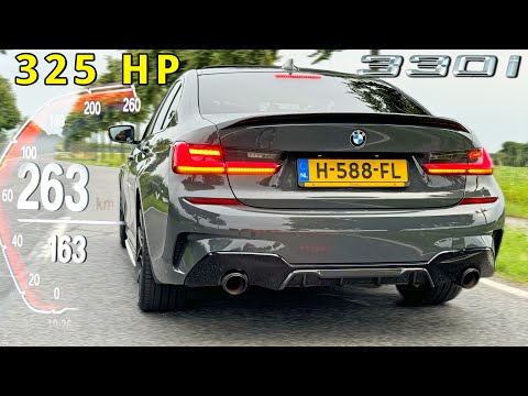 BMW 330i G20 *STAGE 2* // 0-100 100-200 1/4 Mile TOP SPEED & SOUND