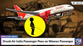 Drunk Air India Passenger Pees on Woman Passenger