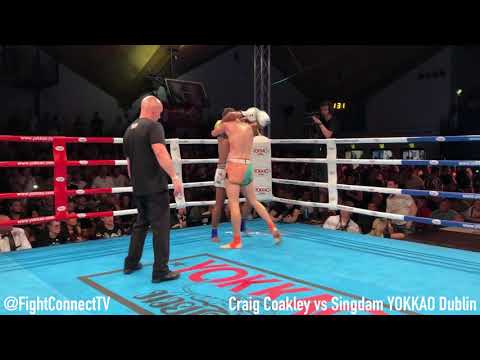 Craig Coakley vs Singdam WBC Diamond World Title fight at YOKKAO 42 Dublin