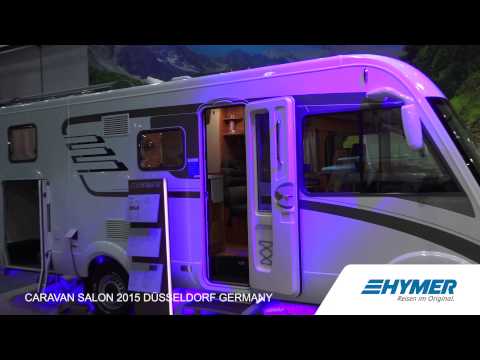 Video stand HYMER CARAVAN SALON 2015 DÜSSELDORF GERMANY iStandVideo.