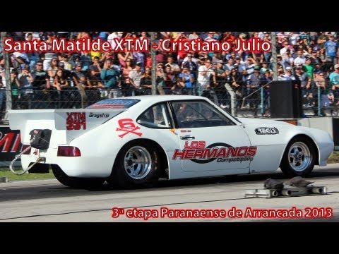 Santa Mtilde 6 cil turbo XTM - Cristiano Julio - 3ª etapa Paranaense de Arrancada 2013