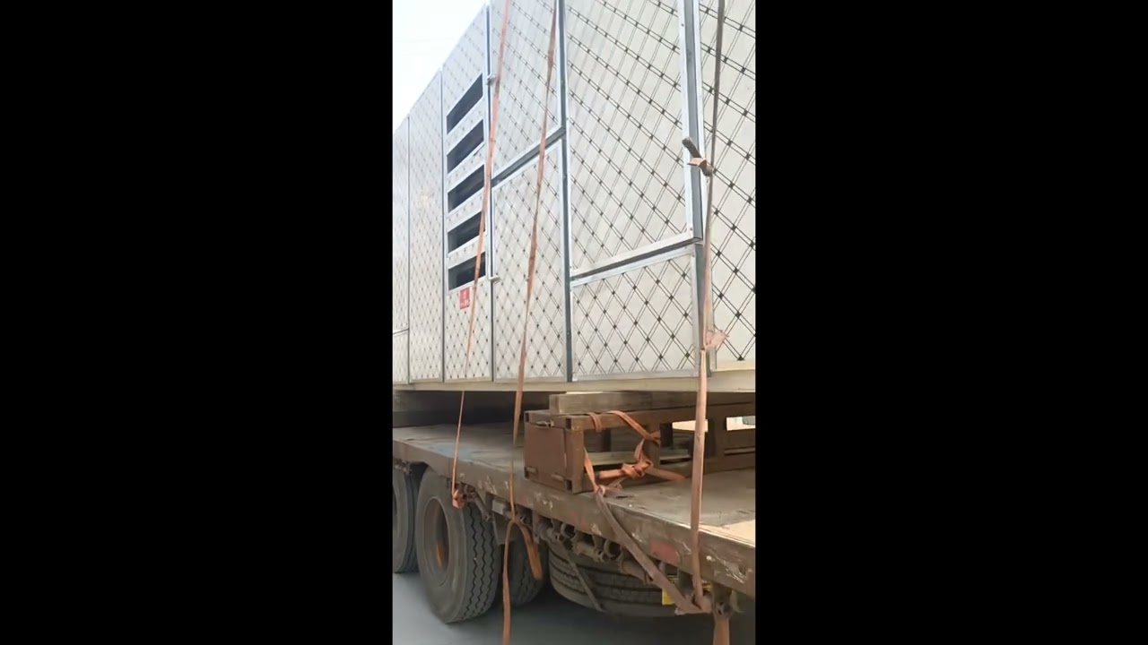 Shipment of the belt dryer