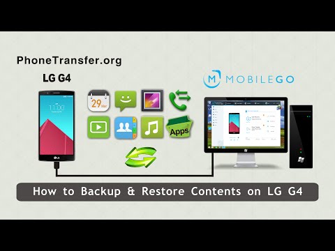 How to Backup & Restore Contents on LG G4, LG G4 Data Backup and Restore