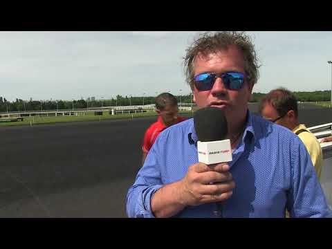 Réaction de Franck Leblanc après sa 4e victoire dans le Président avec Elladora de Forgan