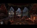 Stormy Hogwarts Library & Study | Night Ambience | Cozy Fireplace, Rain & Thunder Sounds