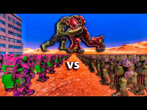 HULKBUSTER vs HULKGREEN / UEBS
