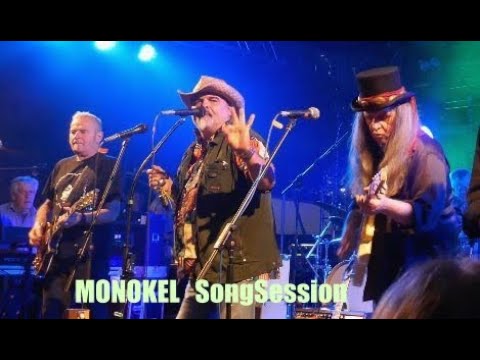 einmalig MONOKEL Song-Session - Erinnerungen trafen zusammen - 16. Rock & Blues Nacht Spremberg 2022