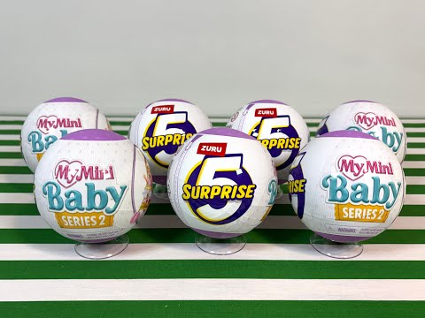 Unboxing Zuru 5 Surprise My Mini Baby Series 2!