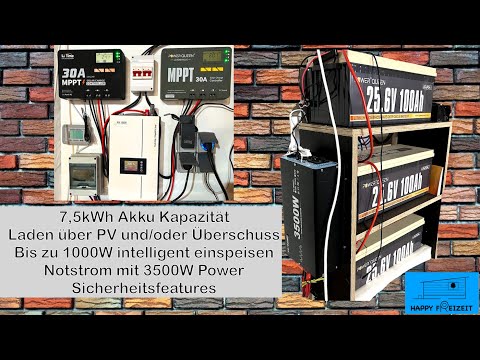 A DIY storage system that can do EVERYTHING! Includes detailed plan + zero feed-in.