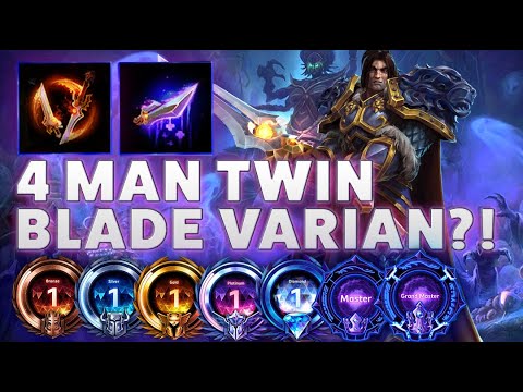 Varian Twin Blades - 4 MAN TWIN BLADE VARIAN?! - Bronze 2 Grandmaster S2 2023
