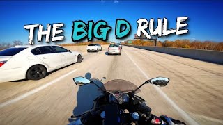 How to Stay Calm Riding in Traffic | The BIG D Rule