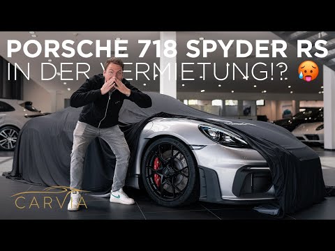 NEUES AUTO Porsche 718 Spyder RS - Wahnsinns Sound | CarVia