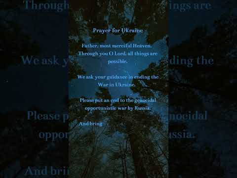 Prayer for Ukraine | End the War