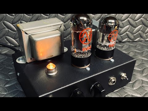 Desktop Mini “Octal Princeton”  5W Amplifier (An Octal Hybrid of the Fender 5F2A Tweed Princeton) image 9
