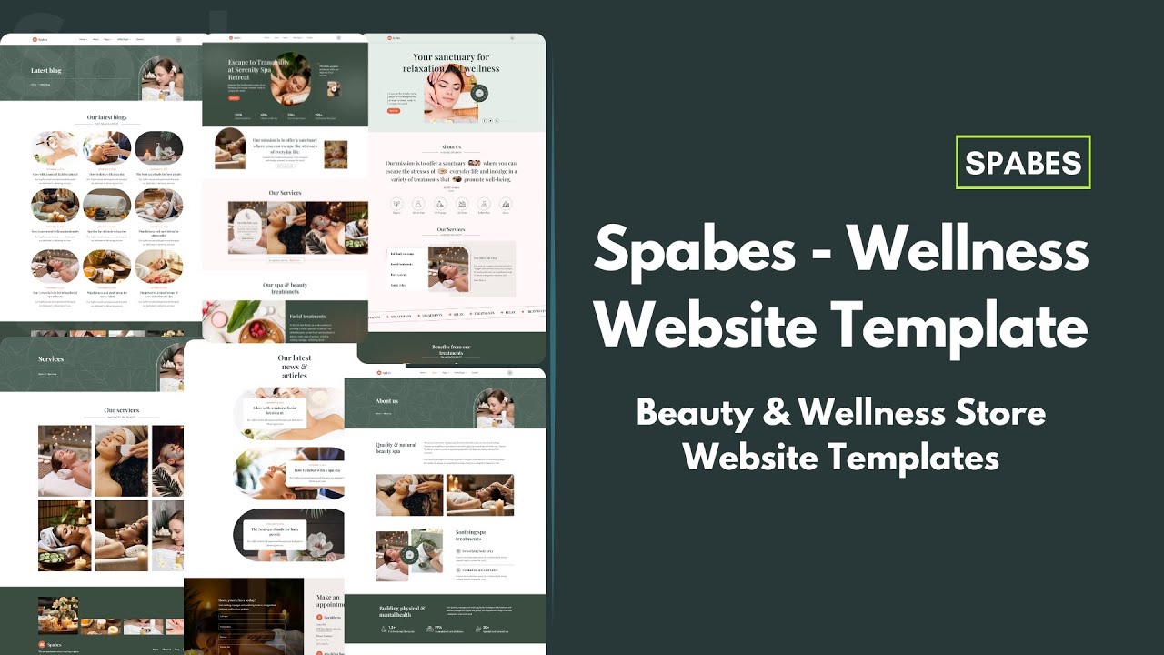 Spabes - Wellness Website Template | Beauty & Wellness Store | Webflow