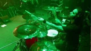 Fear Factory - &#39;Self Bias Resistor&#39; - 5/11/12 - Mike Heller Drumcam