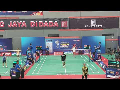 Jaya Raya Junior Grandprix 2023 penyisihan 3, Pemula U15. Dexter vs Danu